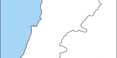 Пустая карта Лівана